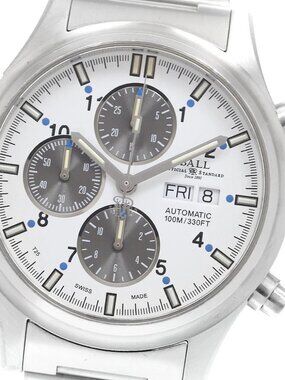 BALLWATCH Stokeman Ionosphere CM1090C-SJ-WH1BE Chronograph AT Men's Watch_911206